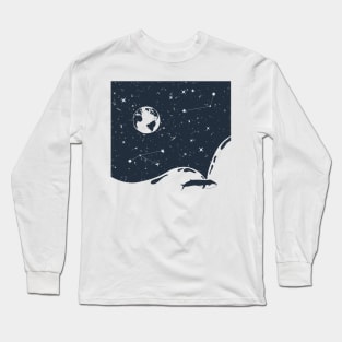 The night sky is the ocean Long Sleeve T-Shirt